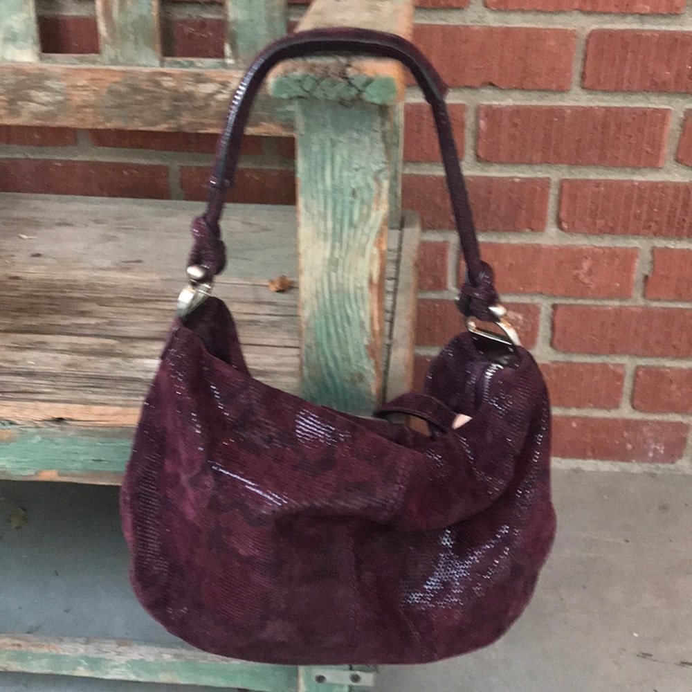 Banana Republic Snakeskin Hobo